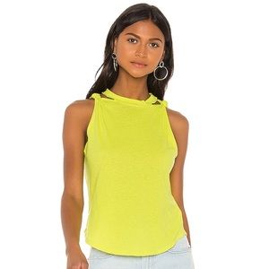 NWOT We The Free Twist Tank in Citron / Yellow